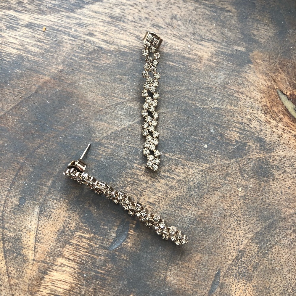 Theia Gunmetal Earrings
